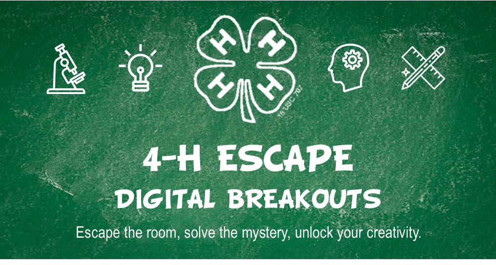 4-H Escape Digital Breakout Logo